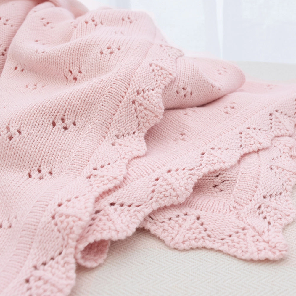 Bamboo/Cotton Heirloom Baby Blankets