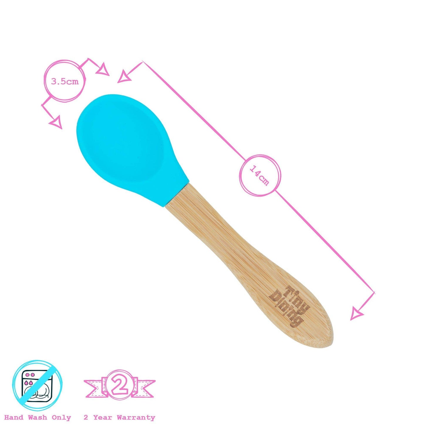 Bamboo Soft Tip Baby Spoon