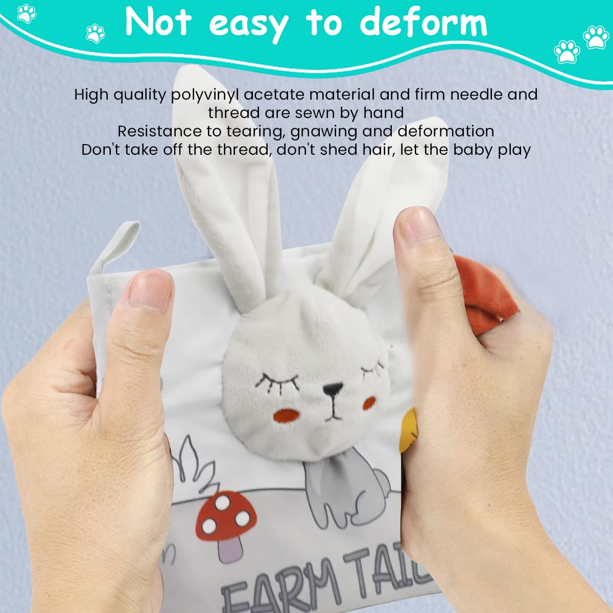 Early Learning Baby Cloth Toy Book