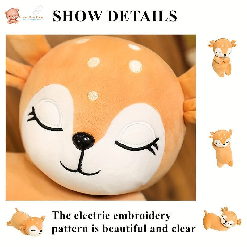 Soft Reindeer Pillow - Perfect for Ages 3-6!