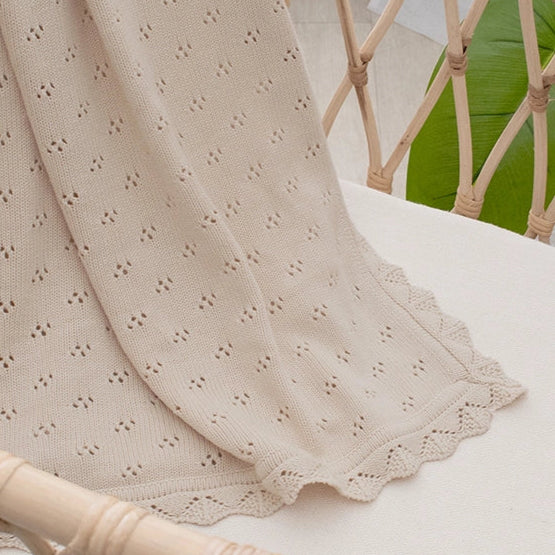 Bamboo/Cotton Heirloom Baby Blankets