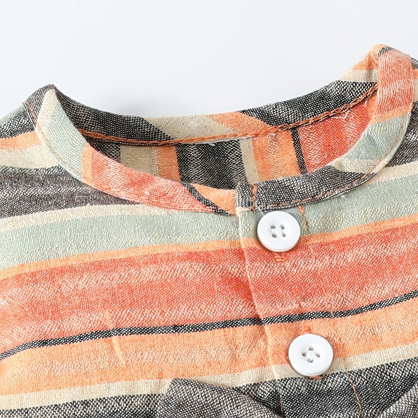 Cute Baby Casual Striped Ruffled Romper With Bow