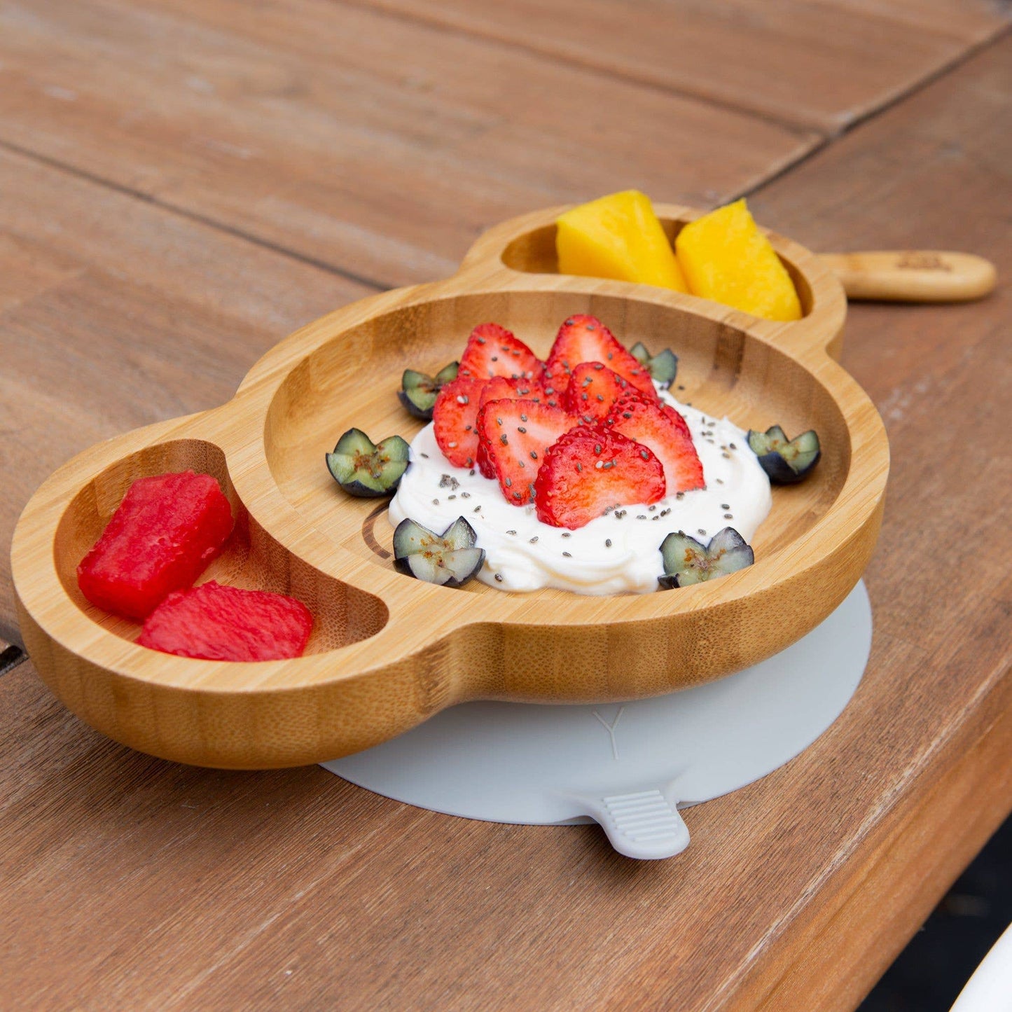 Bamboo Koala Shaped Suction Plate