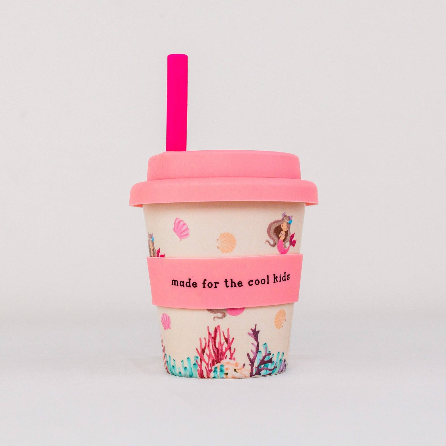 Mermaid Dreams Babyccino cup + Straw + Pop-it toy 120 ml
