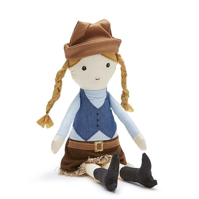 Clancy the Cowgirl - Rag Doll - 40cm