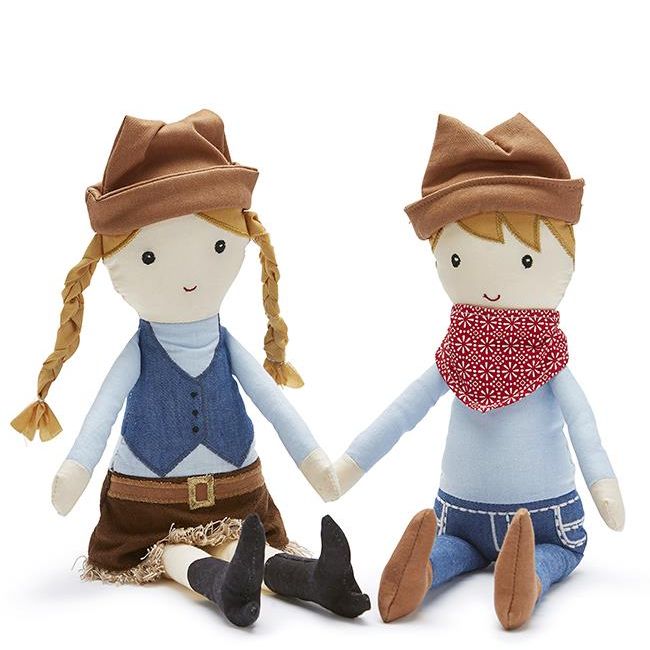 Clancy the Cowgirl - Rag Doll - 40cm