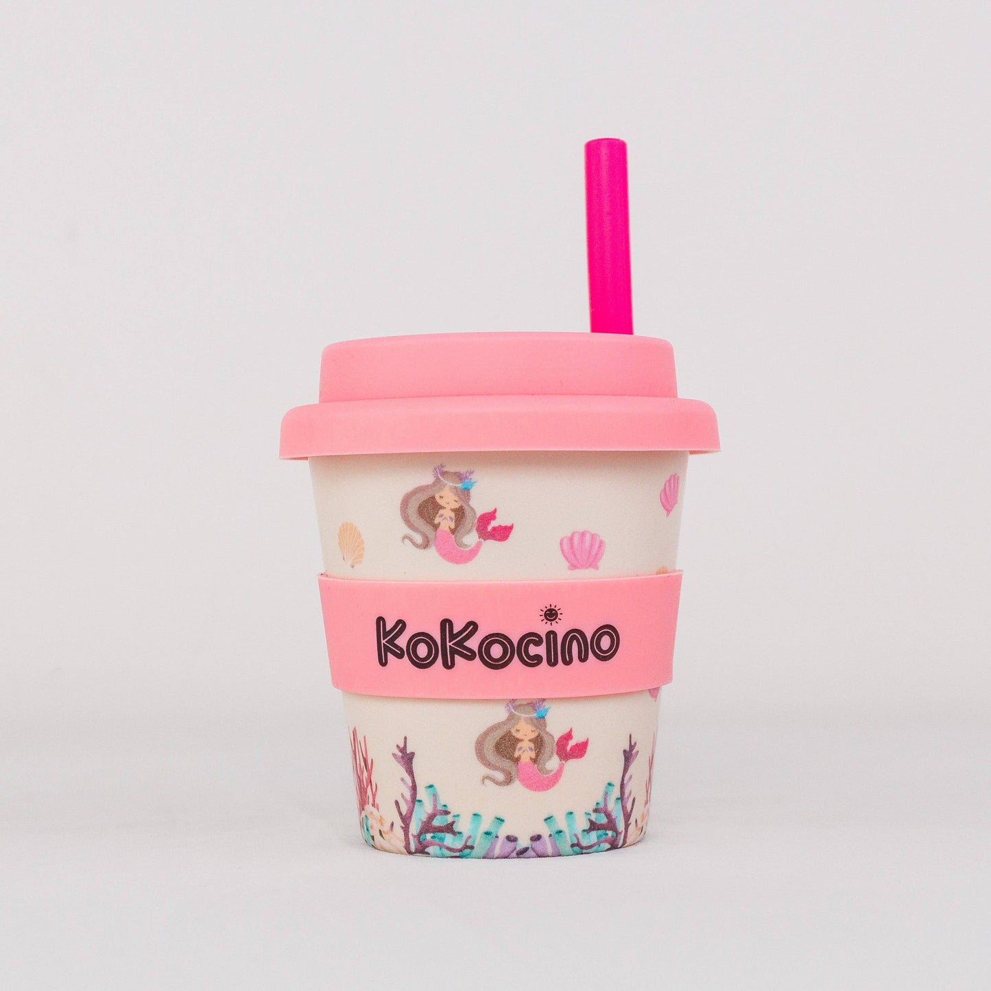 Mermaid Dreams Babyccino cup + Straw + Pop-it toy 120 ml
