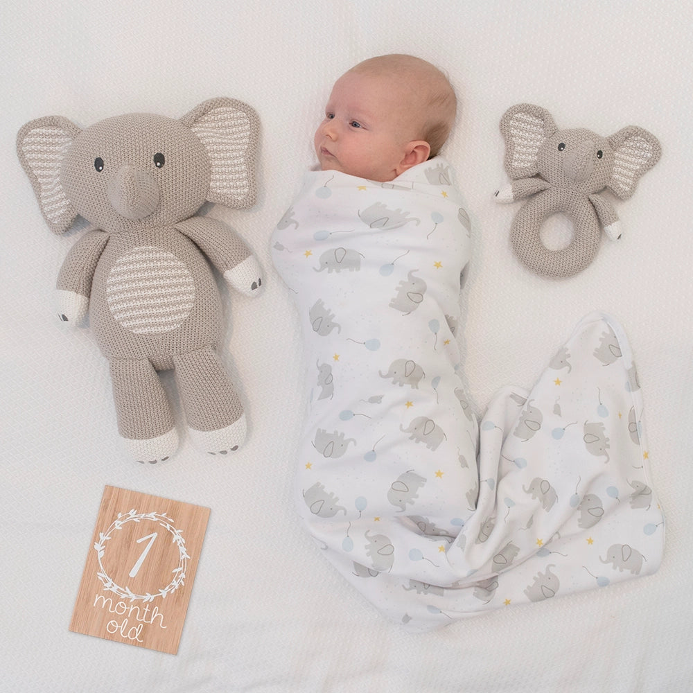 Mason the Knitted Elephant