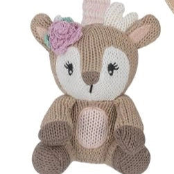 2pk Stroller Toys - Fawn and Bunny