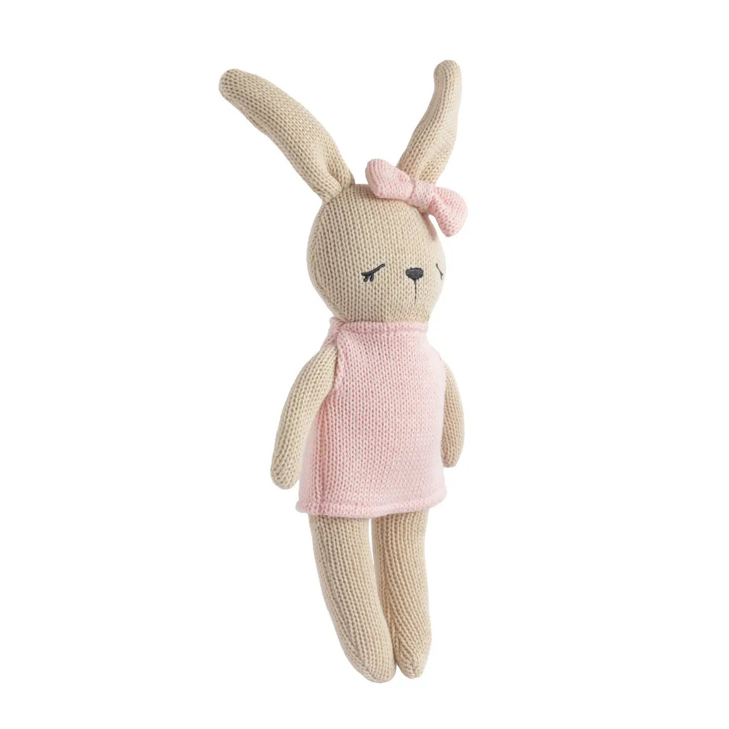 Bella the Bunny Cotton Knit Baby Toy