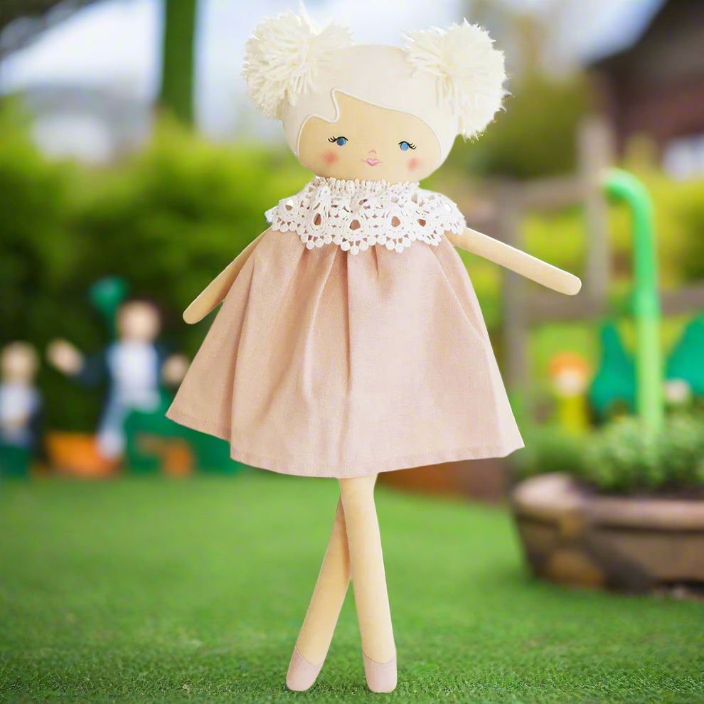 Beautiful Soft Doll - Pale Pink 45cm