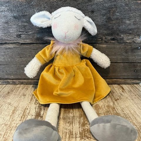 Little Cuddly Buttercup the Sheep Rag Doll