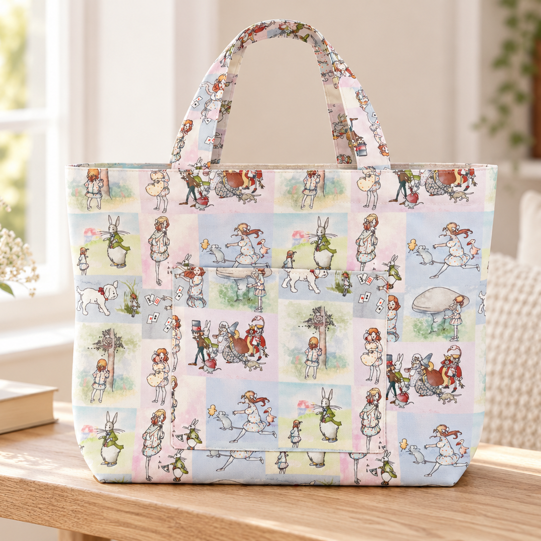 Alice in Wonderland Tote Bag