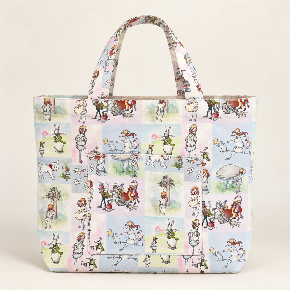 Alice in Wonderland Tote Bag