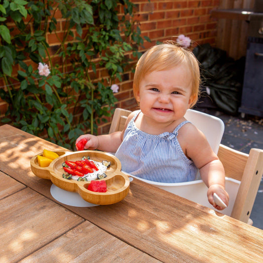 Bamboo Koala Shaped Suction Plate