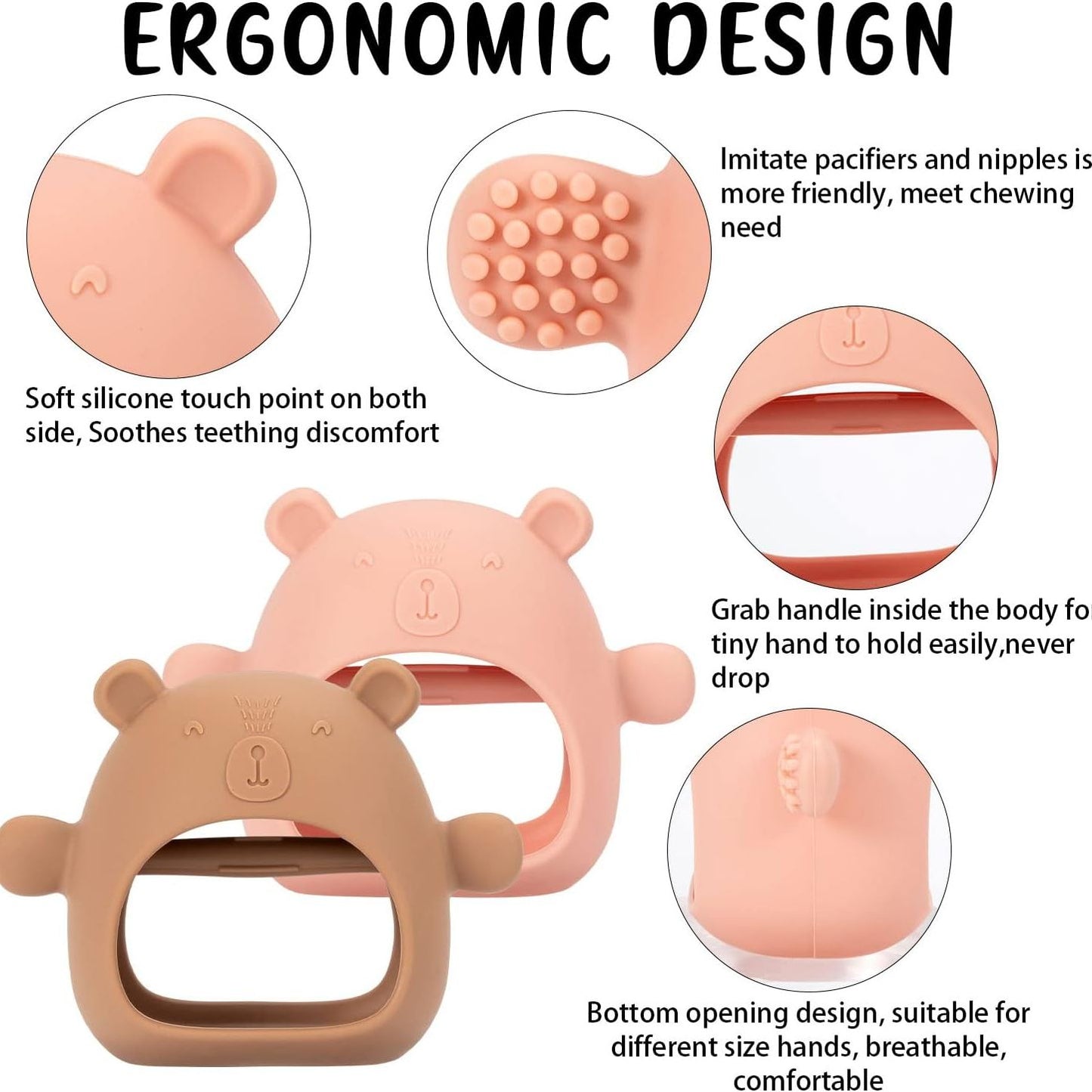 Cute Teething Glove