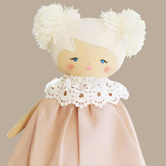 Beautiful Soft Doll - Pale Pink 45cm
