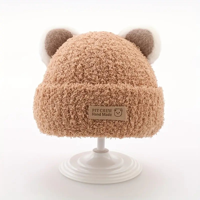 Sweet Soft and Warm Knitted Toddler Beanie