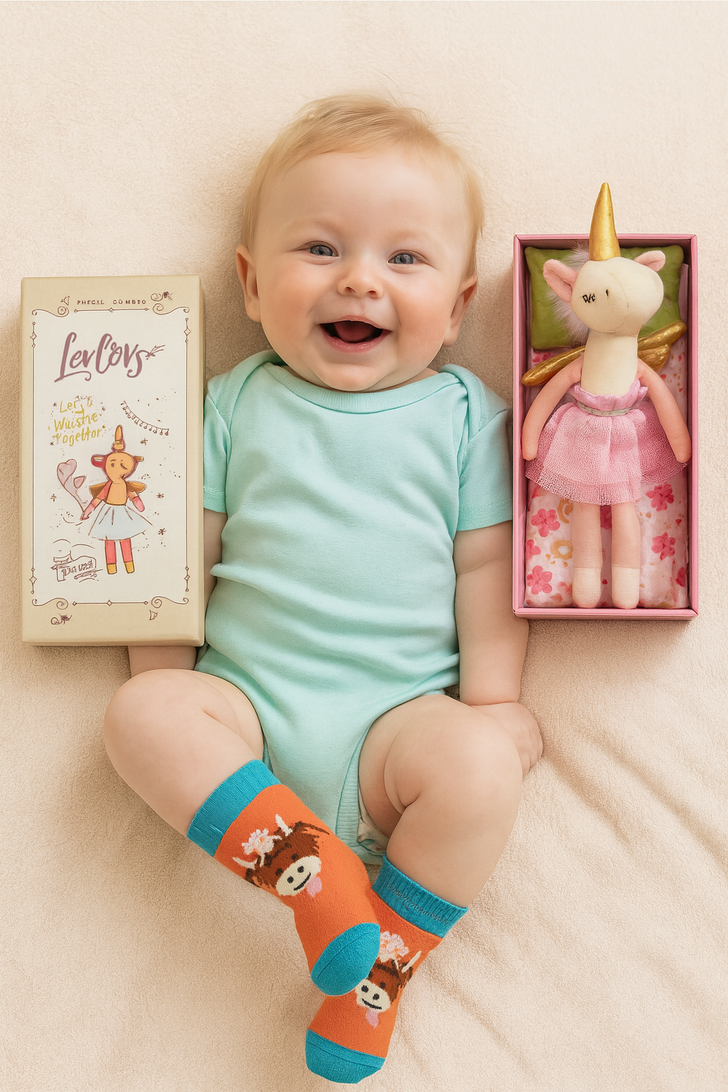 Bella Pink Unicorn Soft Toy