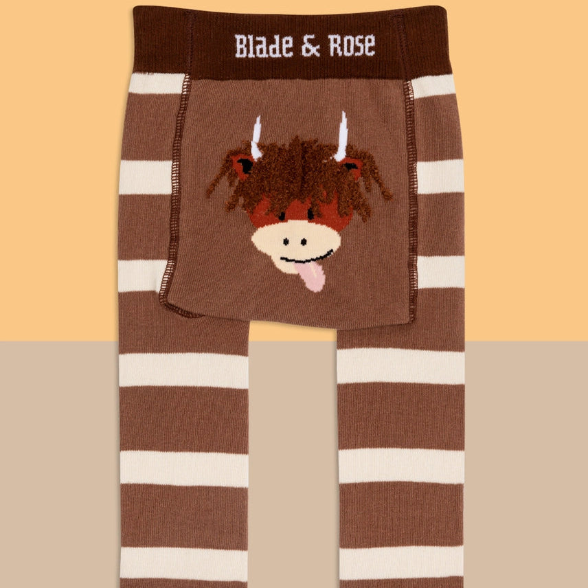 Highland Cow - Baby Leggings