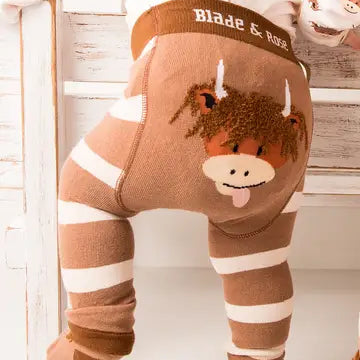 Highland Cow - Baby Leggings