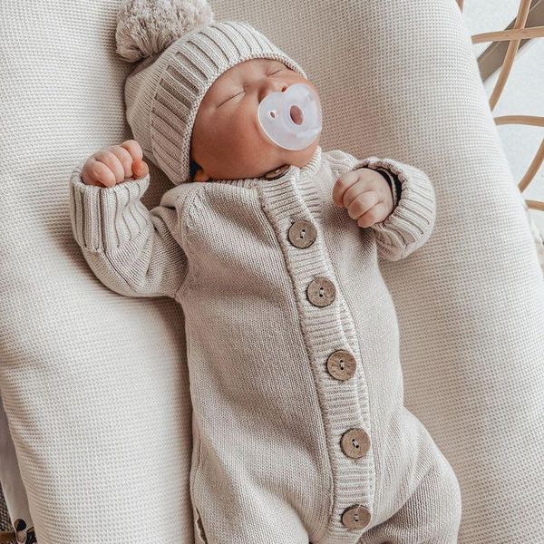 Newborn Knitted Romper