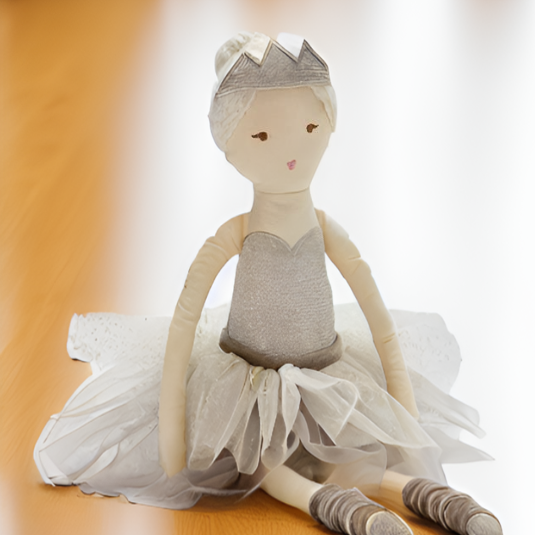 Grace the Ballerina Rag Doll: Enchanting 57cm Toy for Imaginative Play and Joy