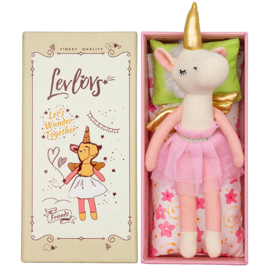 Bella Pink Unicorn Soft Toy