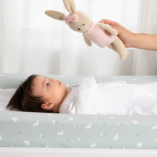 Bella the Bunny – Soft Cotton Knit Baby Toy