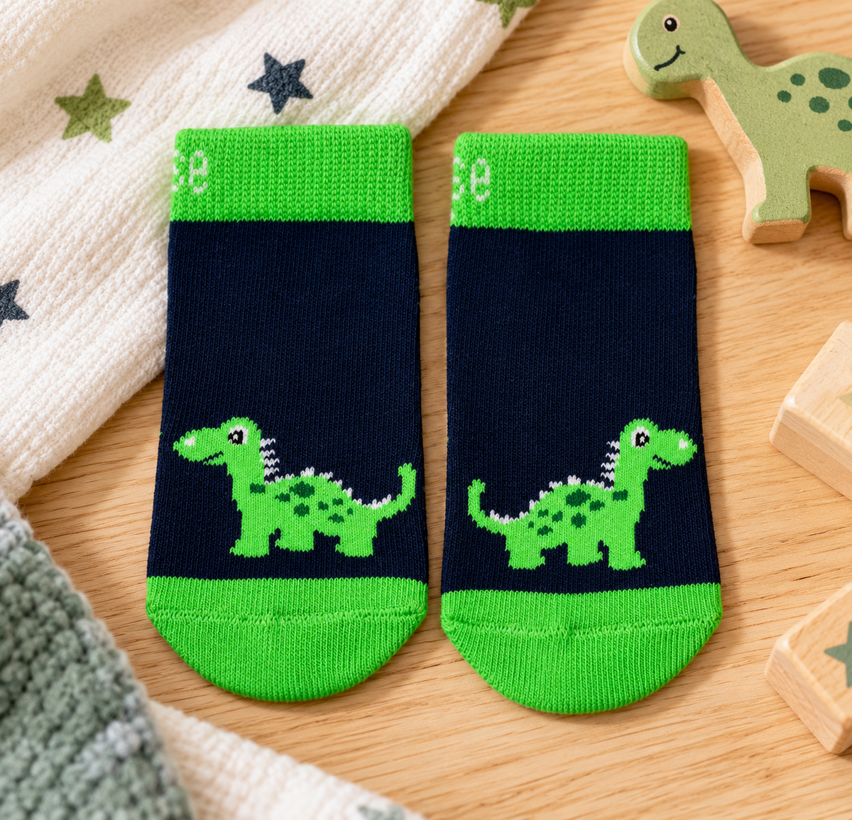 Dinosaur Baby Socks