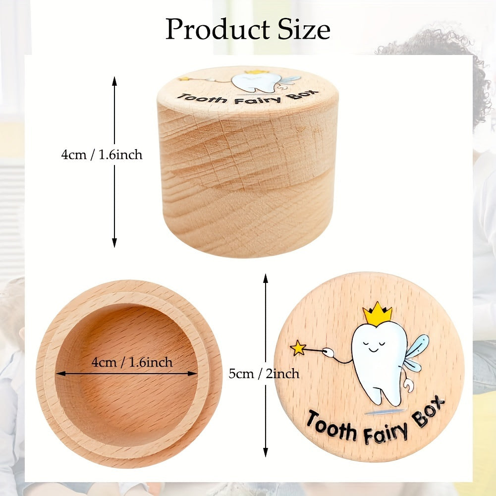 Cute Wooden Tooth Fairy