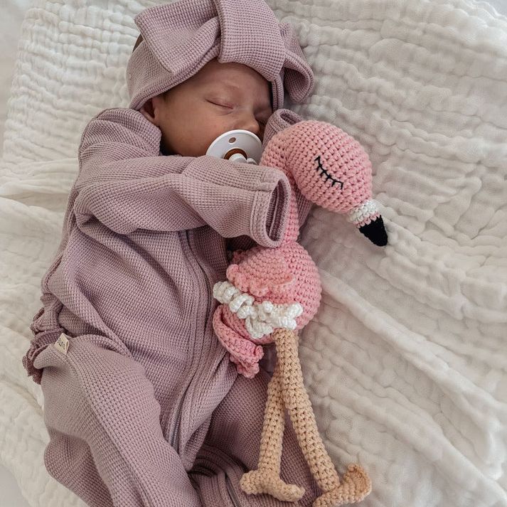 Cuddle Me Crochet Flamingo Comforter | Handmade with Love.