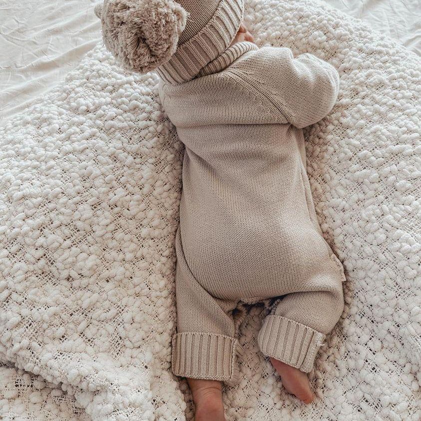 Newborn Knitted Romper