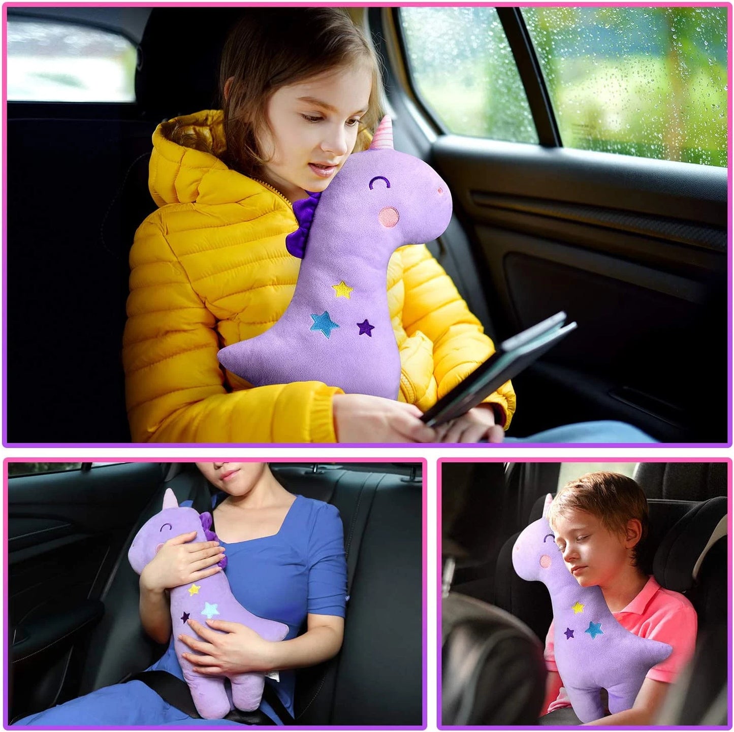 Unicorn Seatbelt Pillow