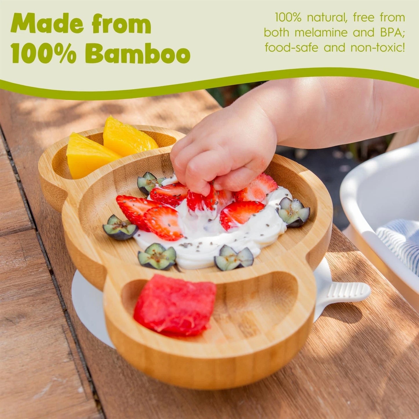 Tiny Dining Bamboo Koala 3 Piece Mealtime Set