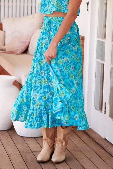 Womens Coastal Bloom two -piece set.